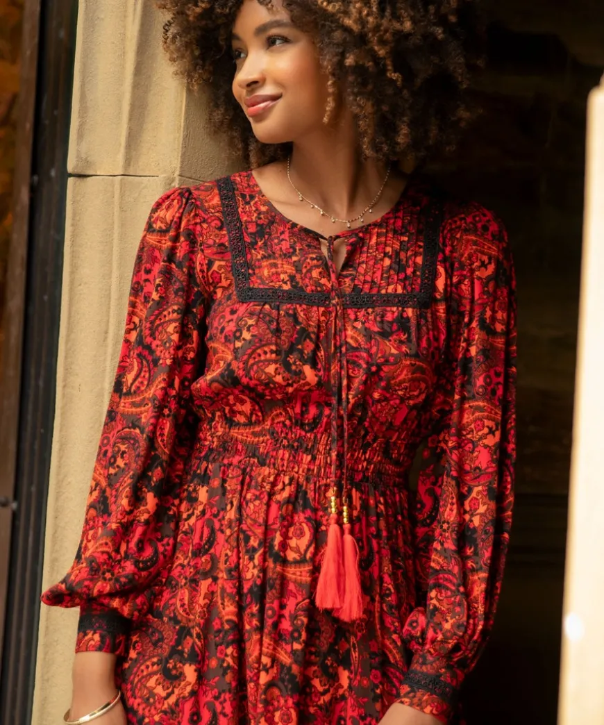 autumn_vibes_paisley_dres_6.webp Dresses<Joe Browns Autumn Vibes Paisley Dress