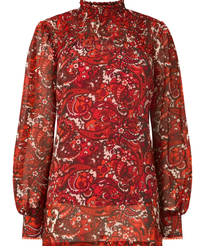 autumn_vibes_paisley_top_1.webp Tops& Tunics & Shirts<Joe Browns Autumn Vibes Paisley Top