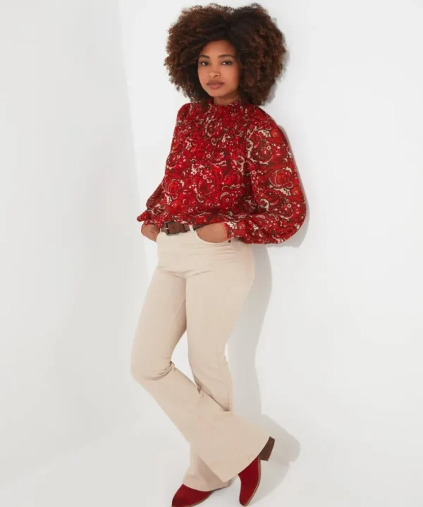 Tops& Tunics & Shirts<Joe Browns Autumn Vibes Paisley Top