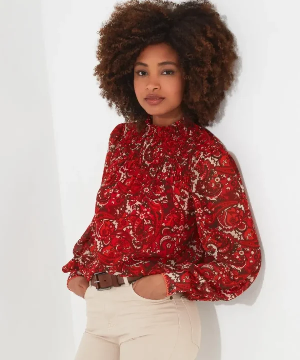 Tops& Tunics & Shirts<Joe Browns Autumn Vibes Paisley Top