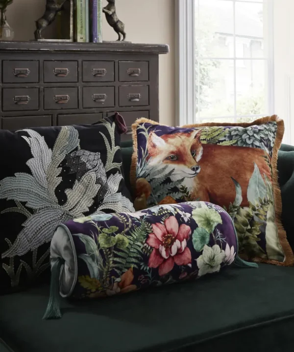 Nature Decor<Joe Browns Beautiful Beadwork Cushion