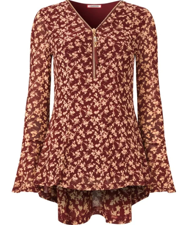 Tops& Tunics & Shirts<Joe Browns Beautiful Zip Top