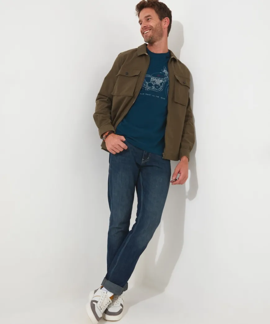 blue_print_of_the_road_te_2.webp T-Shirts & Tops<Joe Browns Blue Print Of The Road Tee