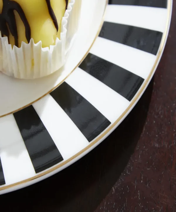Tableware & Dining<Joe Browns Bombay Duck Sophisticated Stripe Tea Plates