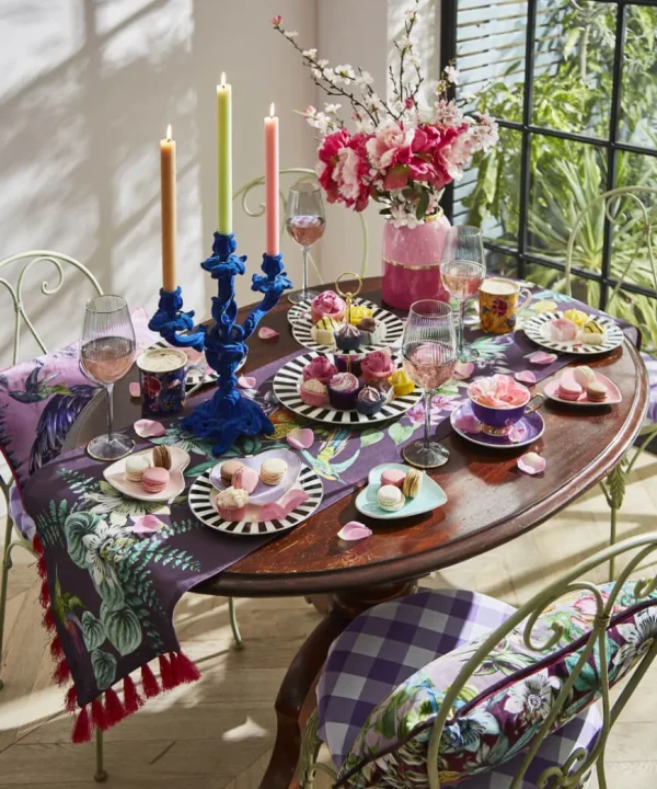 Tableware & Dining<Joe Browns Bombay Duck Sophisticated Stripe Tea Plates