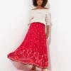 Skirts<Joe Browns Border Print Skirt