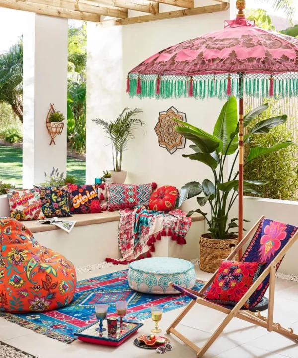 Nature Decor<Joe Browns Bright And Bold Outdoor Cushion
