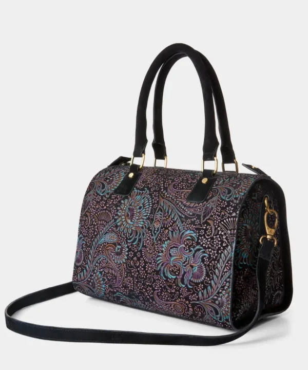 Handbags & Purses<Joe Browns Carmen Print Suede Weekender Bag