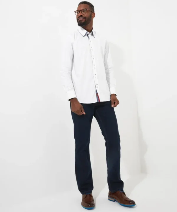 Shirts<Joe Browns Charming Double Collar Shirt