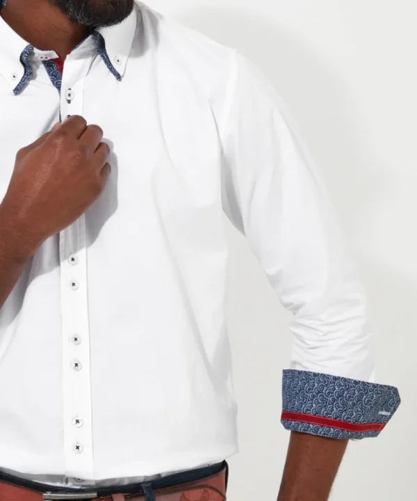 Shirts<Joe Browns Charming Double Collar Shirt