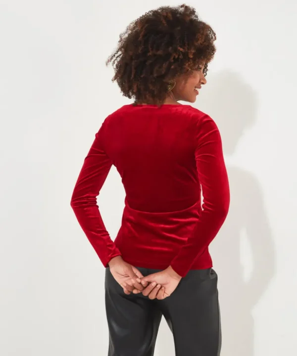 Tops& Tunics & Shirts<Joe Browns Christa Velour Top
