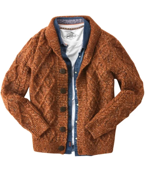Knitwear & Jumpers<Joe Browns Cool Cable Cardigan