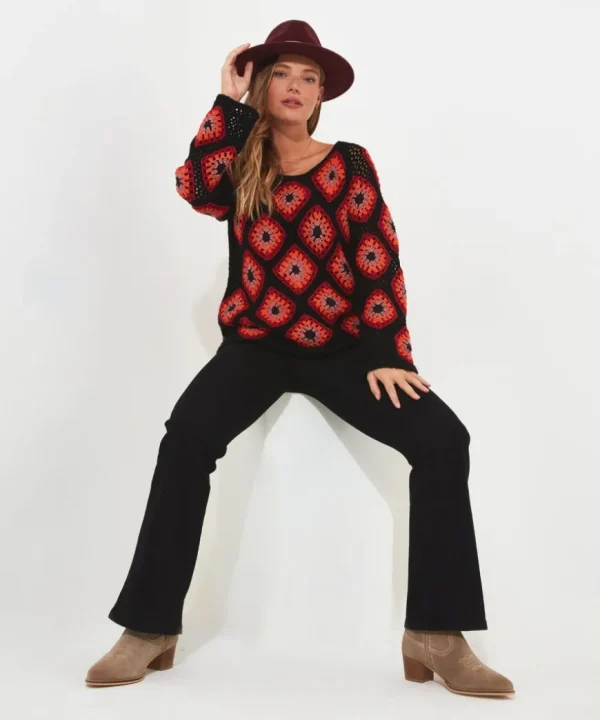 Knitwear & Cardigans<Joe Browns Crochet Jumper