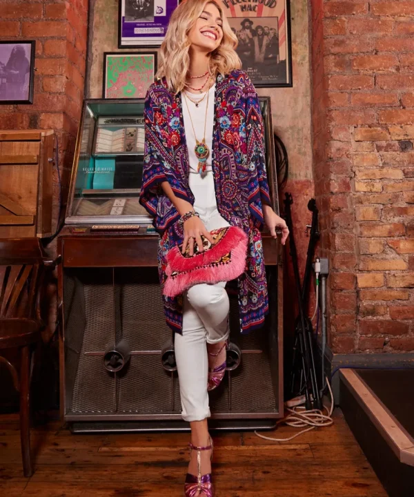 Tops& Tunics & Shirts<Joe Browns Curious Carnival Kimono