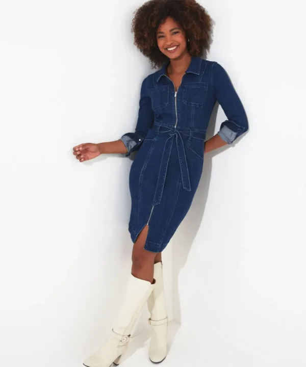 Dresses<Joe Browns Davina Denim Dress