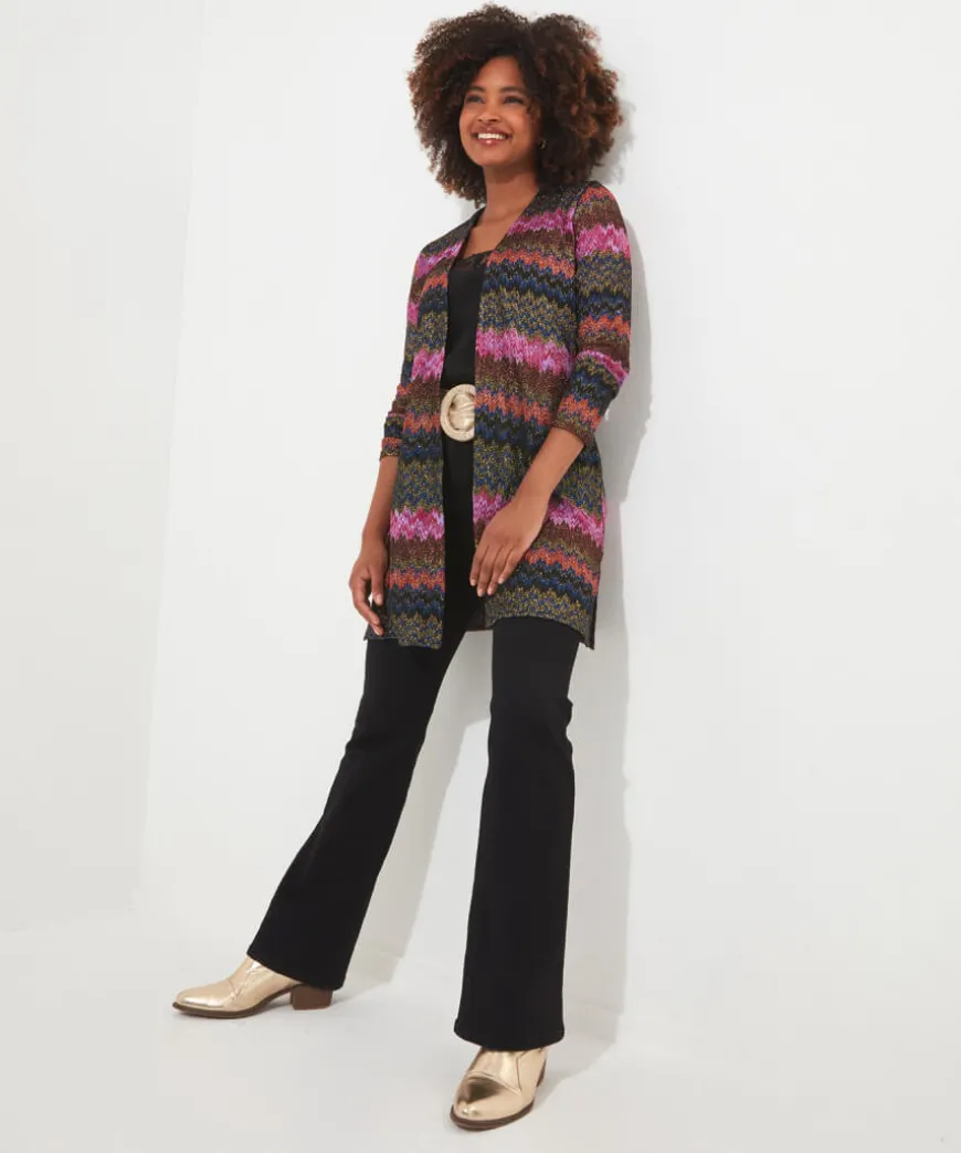 dazzling_jersey_cardigan_3.webp Tops& Tunics & Shirts<Joe Browns Dazzling Jersey Cardigan