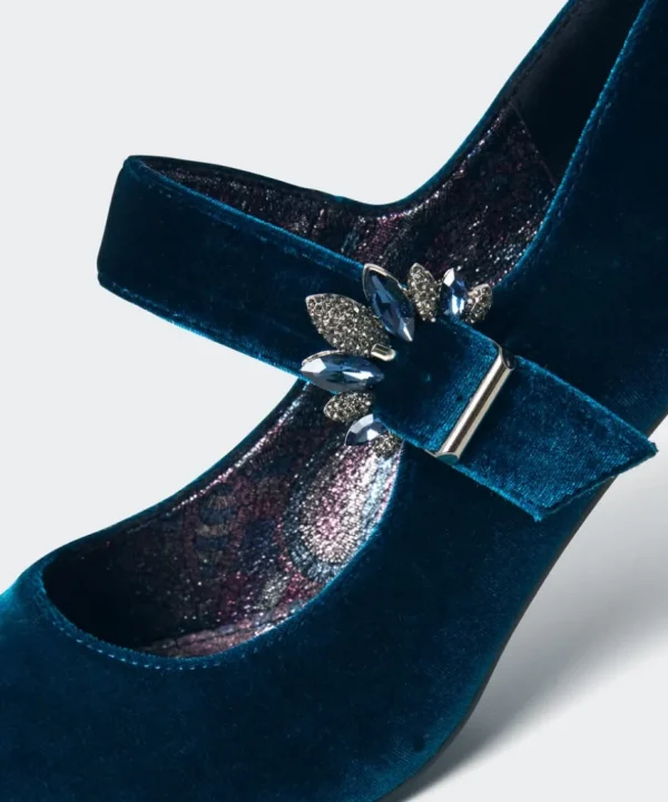Boots & Shoes<Joe Browns Deco Decadence Velvet Shoes