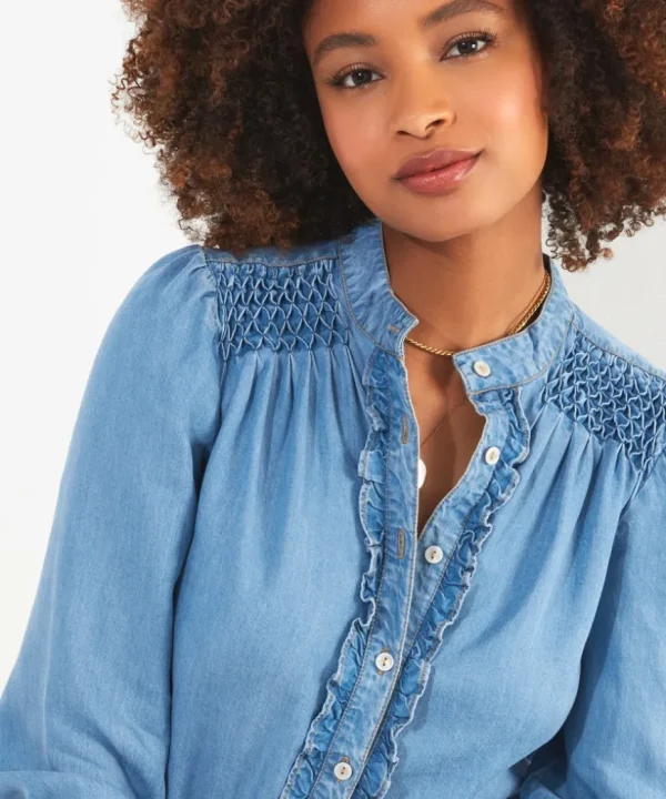 Tops& Tunics & Shirts<Joe Browns Dixie Denim Blouse