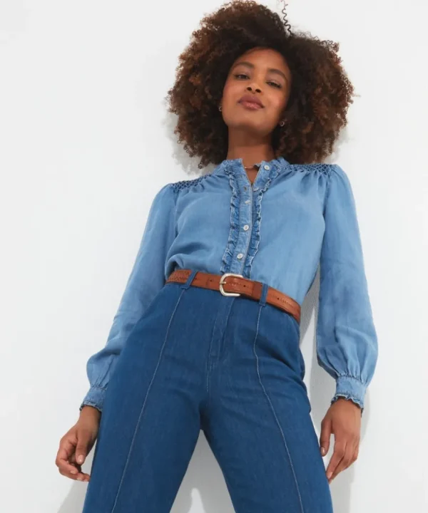 Tops& Tunics & Shirts<Joe Browns Dixie Denim Blouse