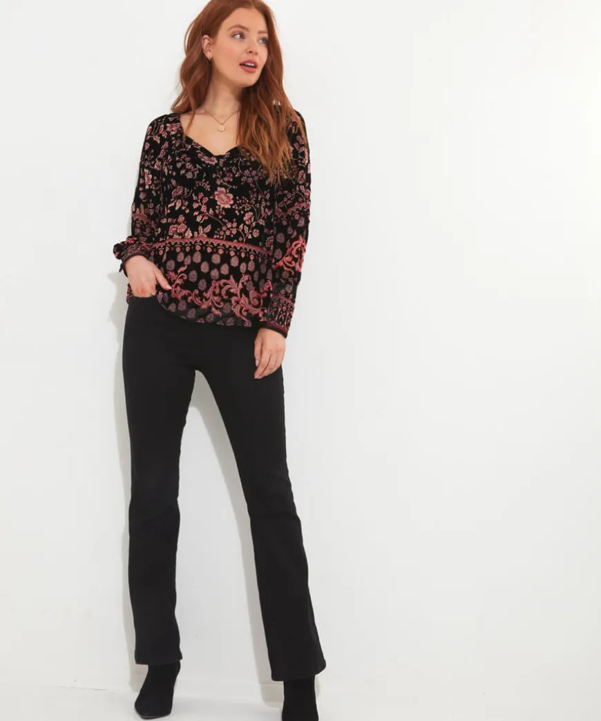 dramatically_different_de_6.webp Tops& Tunics & Shirts<Joe Browns Dramatically Different Devore Top