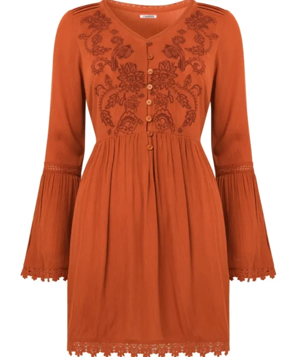 Tops& Tunics & Shirts<Joe Browns Ever So Pretty Embroidered Tunic Top