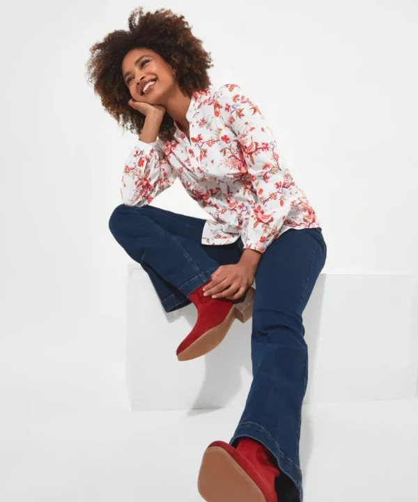 Tops& Tunics & Shirts<Joe Browns Exotic Birds Shirt
