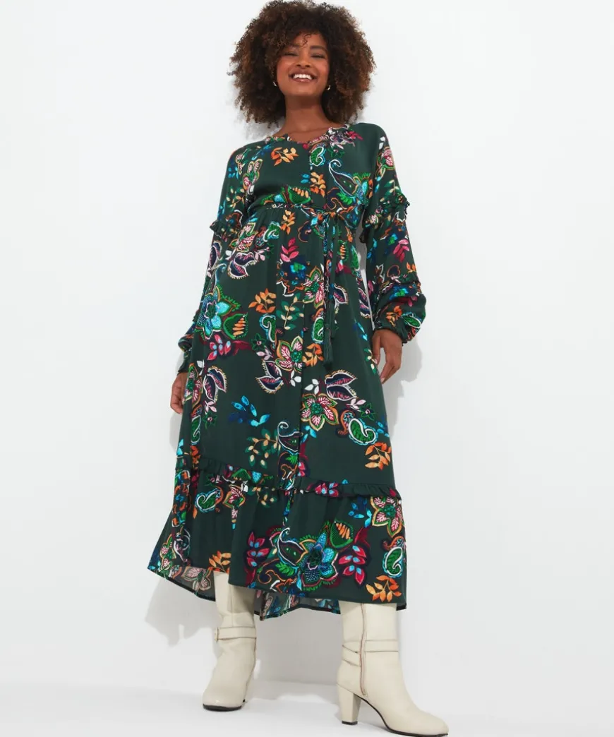fabulous_floral_dress_3.webp Dresses<Joe Browns Fabulous Floral Dress