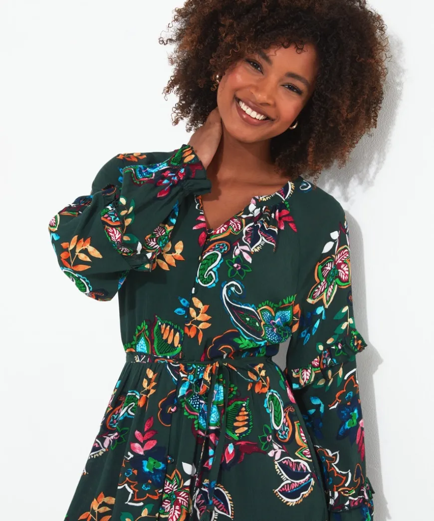 fabulous_floral_dress_5.webp Dresses<Joe Browns Fabulous Floral Dress