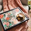 Nature Decor<Joe Browns Fabulous Zebra Floral Lap Tray