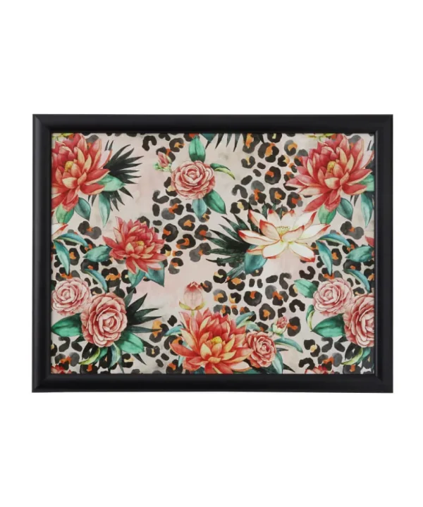 Nature Decor<Joe Browns Fabulous Zebra Floral Lap Tray