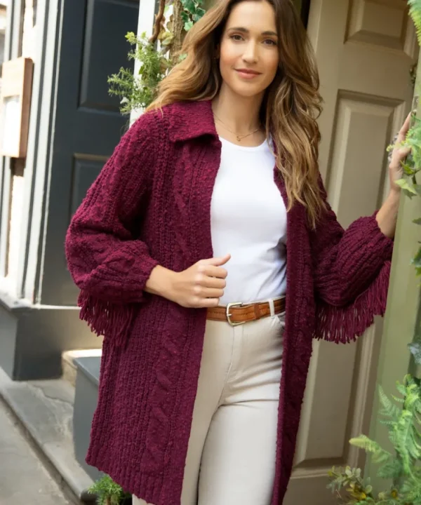 Knitwear & Cardigans<Joe Browns Fabulously Fringed Cardigan