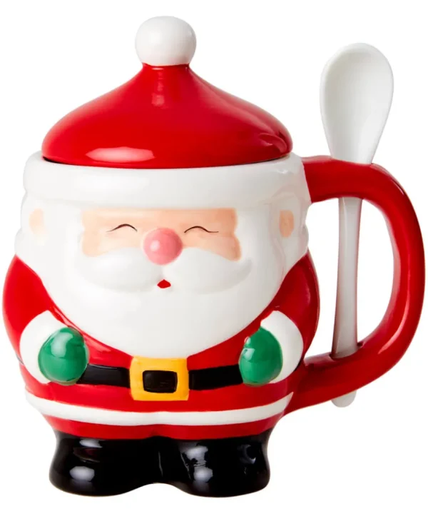 Gifts<Joe Browns Festive Santa Spoon Mug