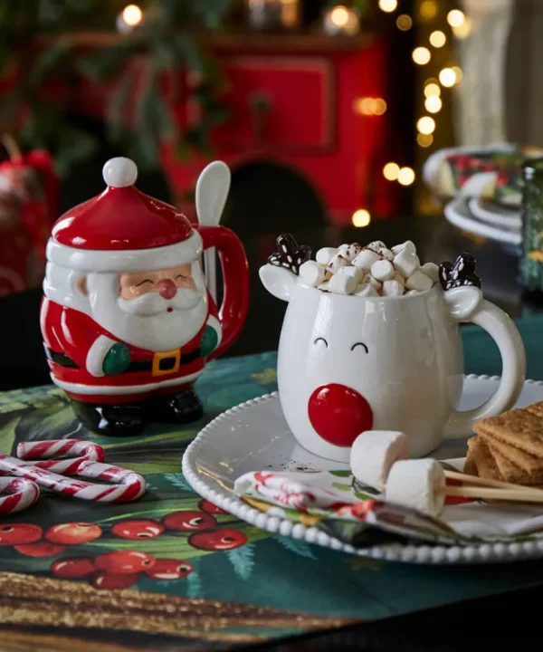 Gifts<Joe Browns Festive Santa Spoon Mug