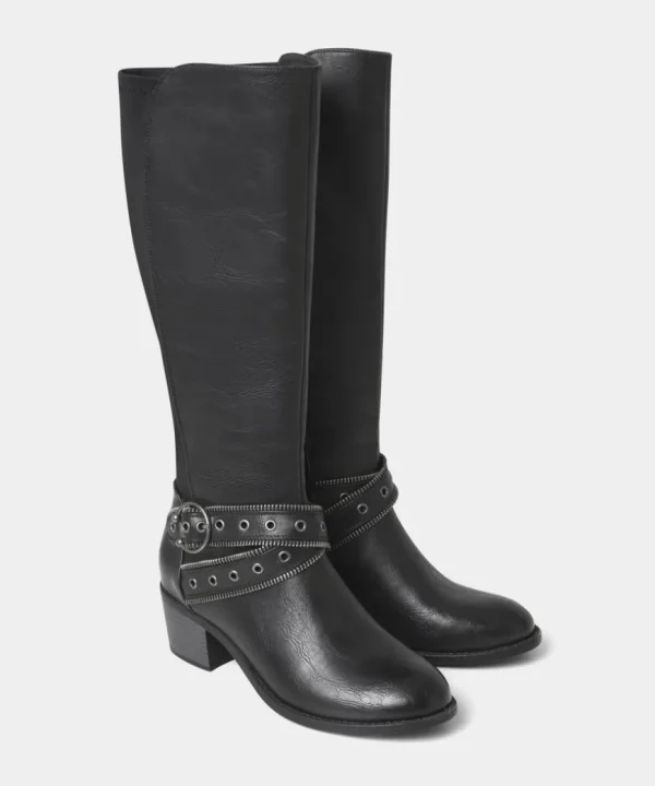 Boots & Shoes<Joe Browns Free Rebel Zip Detail Boots