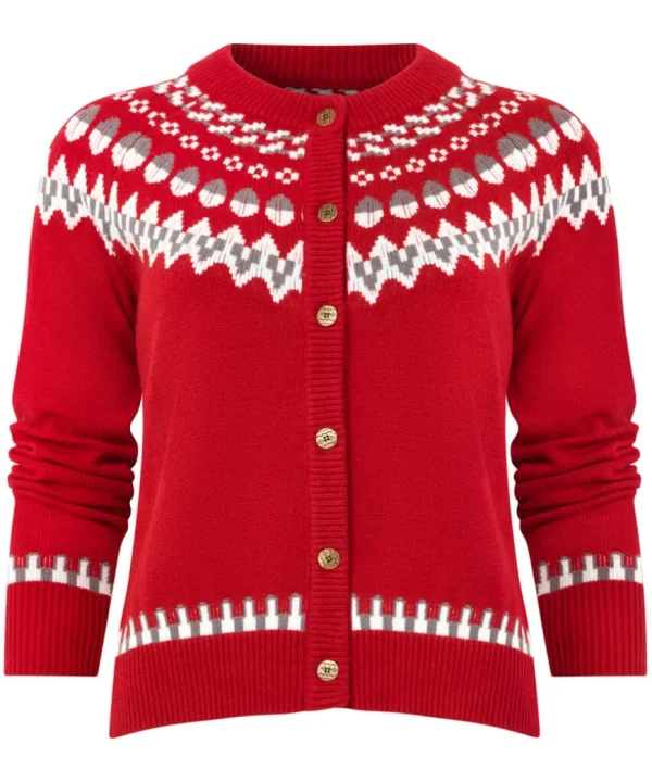 Knitwear & Cardigans<Joe Browns Fun And Fairisle Cardigan