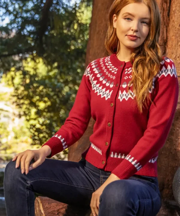 Knitwear & Cardigans<Joe Browns Fun And Fairisle Cardigan