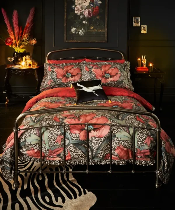 Bedding<Joe Browns Funky Floral Leopard Reversible Bed Set