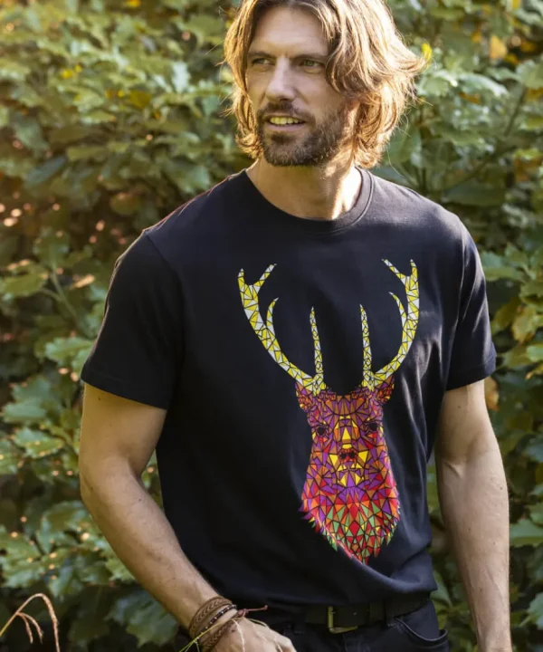 T-Shirts & Tops<Joe Browns Geo Stag Tee
