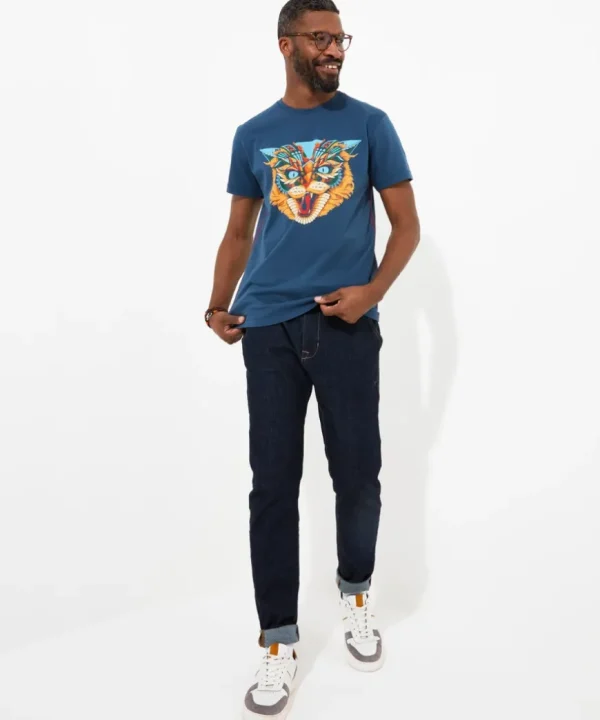T-Shirts & Tops<Joe Browns Geo Wildcat Tee