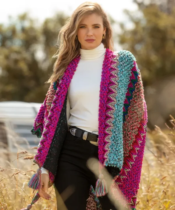 Knitwear & Cardigans<Joe Browns Get Close Tassel Wrap