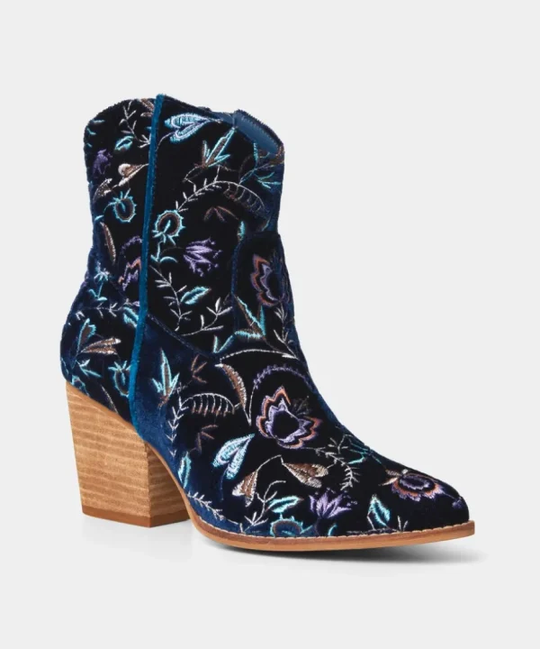 Boots & Shoes<Joe Browns Gigi Embroidered Velvet Boots