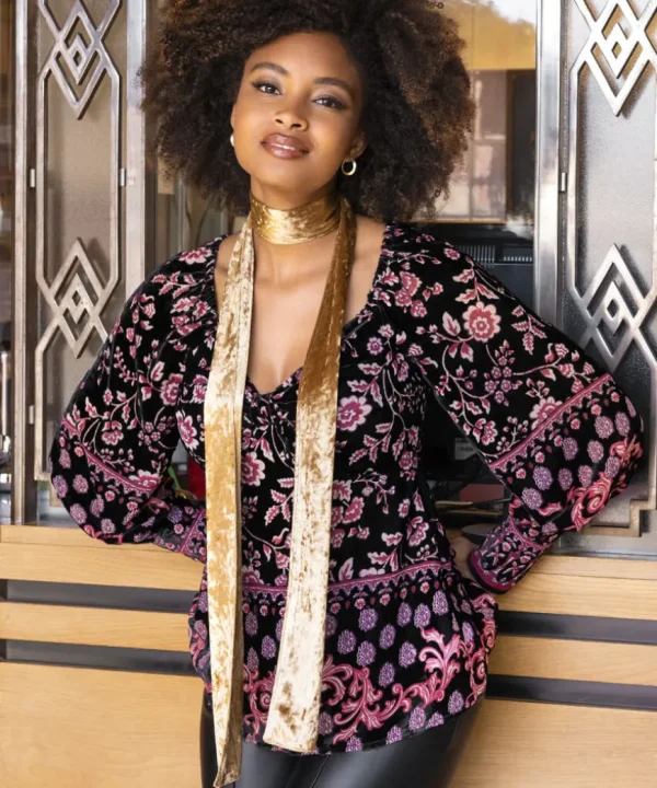 Gifts<Joe Browns Glam Velvet Skinny Scarf