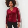 Tops& Tunics & Shirts<Joe Browns Gorgeous Velour Button Top