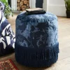 Floral Decor<Joe Browns Heritage Fringed Velvet Footstool