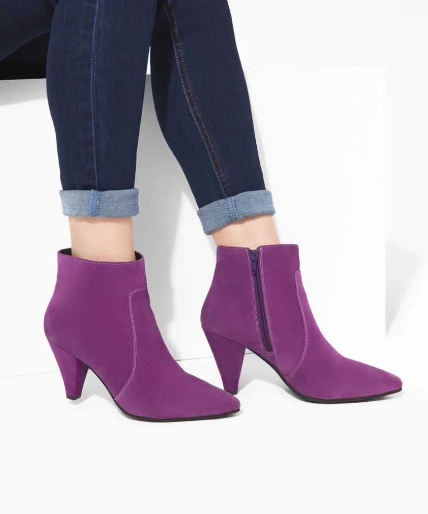 im_obsessed_suede_bootees_1.webp Boots & Shoes<Joe Browns I'M Obsessed Suede Bootees