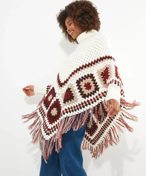 Knitwear & Cardigans<Joe Browns Imogen Crochet Poncho