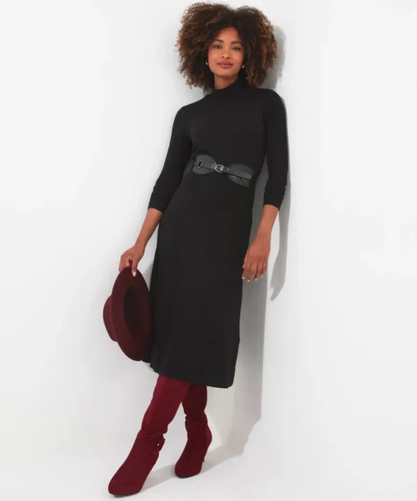 Dresses<Joe Browns Katie Knitted Jersey Dress