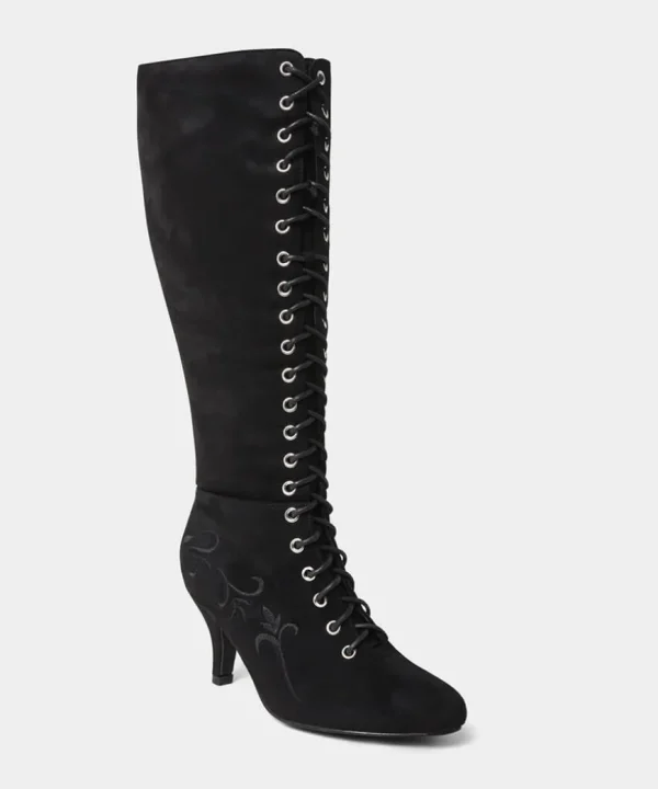 Boots & Shoes<Joe Browns Layla Lace Up Embroidered Boots