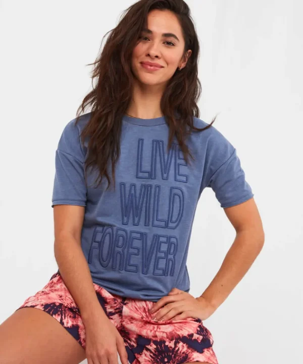 Tops& Tunics & Shirts<Joe Browns Live Wild Forever Tee