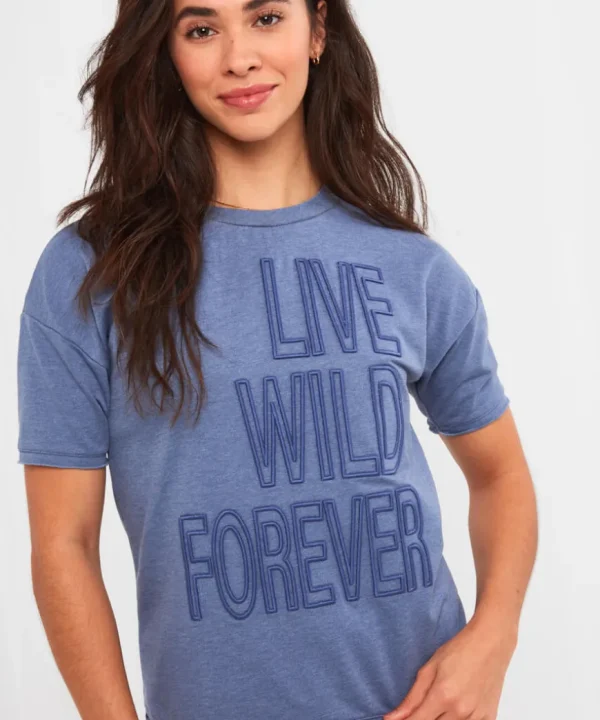 Tops& Tunics & Shirts<Joe Browns Live Wild Forever Tee